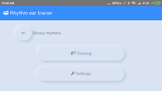 Rhythm ear trainer Ekran Görüntüsü 1