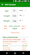 BMI Calculator تصوير الشاشة 3