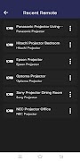 Projector Remote Control screenshot 6