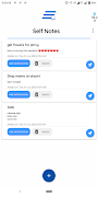 SelfNotes: Notes in Status bar تصوير الشاشة 2