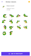Lizard Stickers, Sticker Packs 스크린샷 3