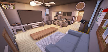 Real Furniture Mod for MCPE syot layar 1
