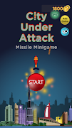 City Under Attack Missile Game 海報