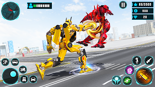 Robot War - Robot Transform 3D screenshot 1