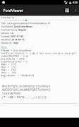 Font viewer plakat