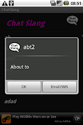 Chat Slang captura de pantalla 1