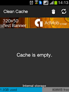 Cache Clean screenshot 1