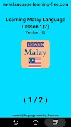 Maleise taal leren screenshot 7