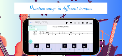 Easy Note: ギター、バイオリンなどを学びましょう スクリーンショット 1