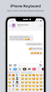 Iphone Keyboard screenshot 1