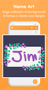 Name Art Maker - Text Editor ảnh chụp màn hình 1