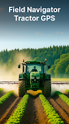 Field Navigator - Tractor GPS Plakat