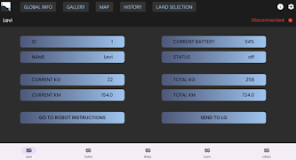 ARCA (Agro Robot Control App) Screenshot 2