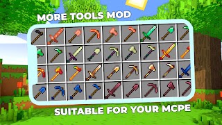 More Tools Mod for Minecraft captura de pantalla 2