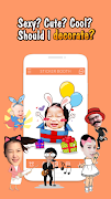 برنامهنما StickerBooth عکس از صفحه