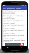 Learn Spring Boot with Real Ap Plakat
