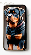 برنامه‌نما Rottweiler HD Wallpaper عکس از صفحه