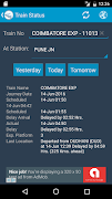 Indian Rail Train Status screenshot 7