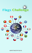 Flags challenge Cartaz