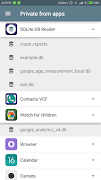 SQLite Reader screenshot 1