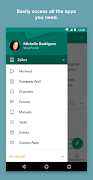 برنامه‌نما Zoho Connect عکس از صفحه
