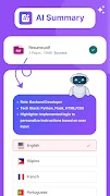 PDF Reader & AI Summary screenshot 1