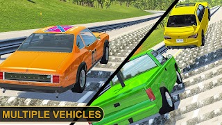 Beam Drive Car Crash Game 3D screenshot 2