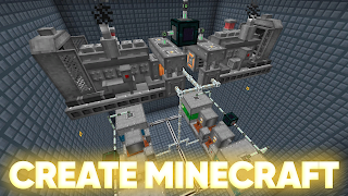Create Minecraft - Factory Mod ポスター