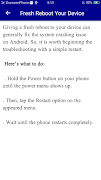 Fix Android System Crash Guide screenshot 1