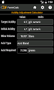 FermCalc Winemaking Calculator screenshot 3