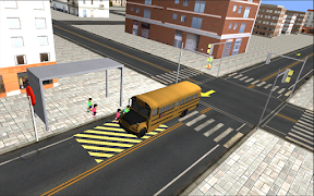 برنامه‌نما School Bus Driver 3D عکس از صفحه