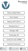 Prysmian Group Voltage Drop screenshot 2