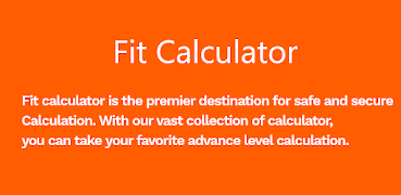 Fit Calculator скриншот 2