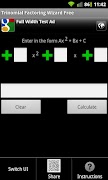 Trinomial Factoring Free screenshot 5