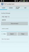 TCP Socket تصوير الشاشة 2