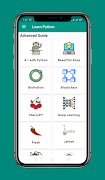 برنامه‌نما Learn Python 3 Guide Python Programming Tutorials عکس از صفحه