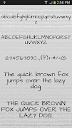 Handwritten Font Message Maker 截圖 1