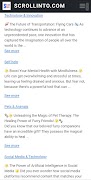Scrollinto: Short Reads Plakat