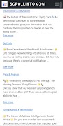 Scrollinto: Short Reads Plakat
