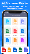 All Document Reader and Editor الملصق