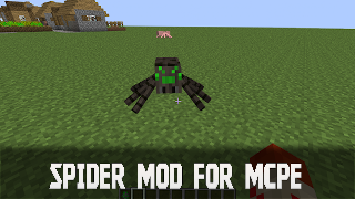 برنامهنما Spider Mod for Minecraft PE عکس از صفحه