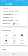 Dive log স্ক্রিনশট 3