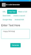 Qr code Generator ảnh chụp màn hình 2