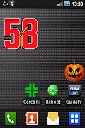Simoncelli Clock Widget اسکرین شاٹ 2