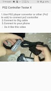 برنامه‌نما PS2 Controller Tester X عکس از صفحه