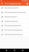 برنامه‌نما IELTS Preparation Guide عکس از صفحه