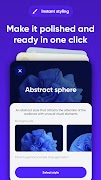برنامهنما Slidey: ai presentation maker عکس از صفحه