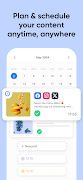Planable: social media app syot layar 2