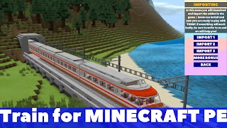 Train Vehicle Mod Minecraft PE 스크린샷 3