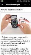 How to use Digital Multimeter Ekran Görüntüsü 6